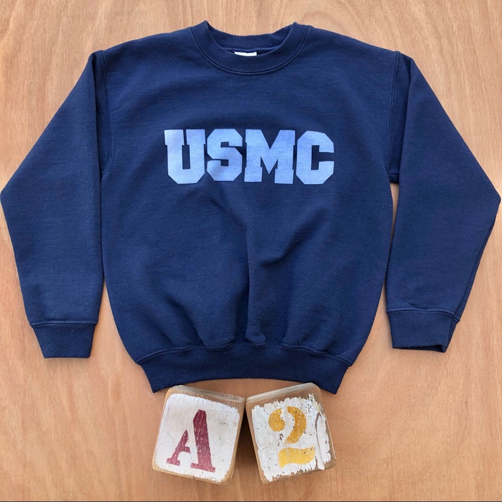 US Marine Corps Youth Boys Sweatshirt Small